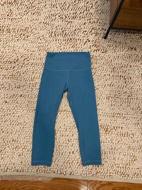 High-Rise Teal Active Leggings